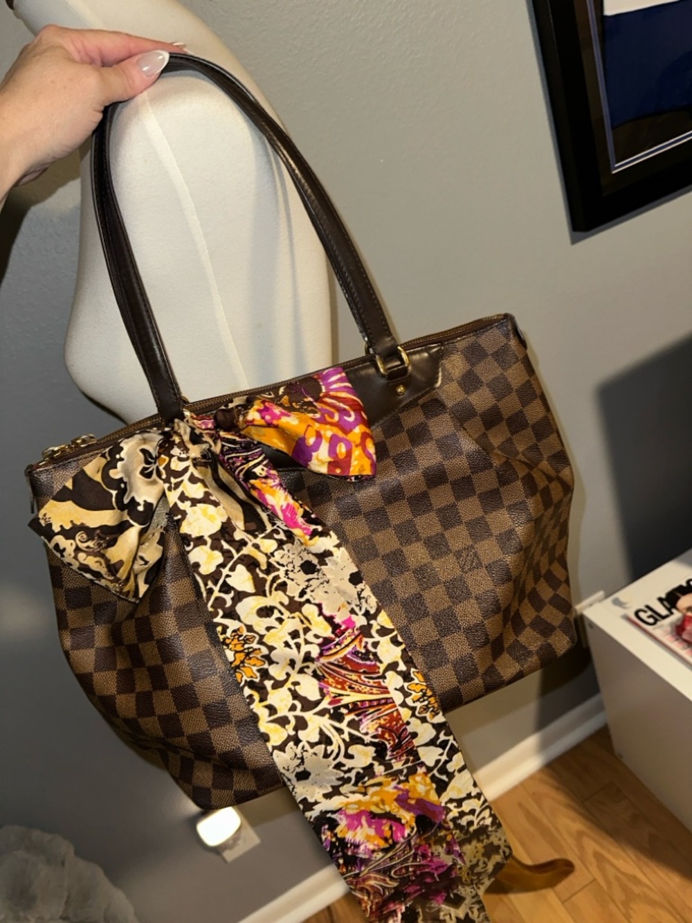 AUTHENTIC Louis Vuitton Damier Ebene Westminister